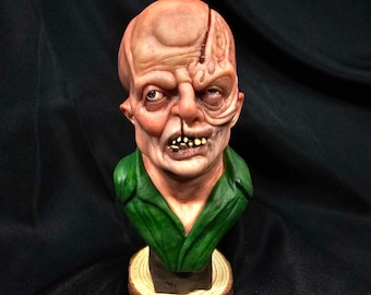 Translucent Resin Jason Voorhees Bust (w/removable hockey mask)