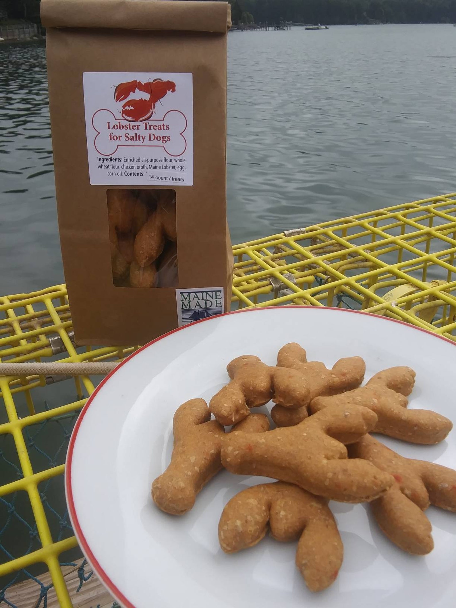 Lobster Treats for Salty Dogs. We developed the recipe for dog Etsy