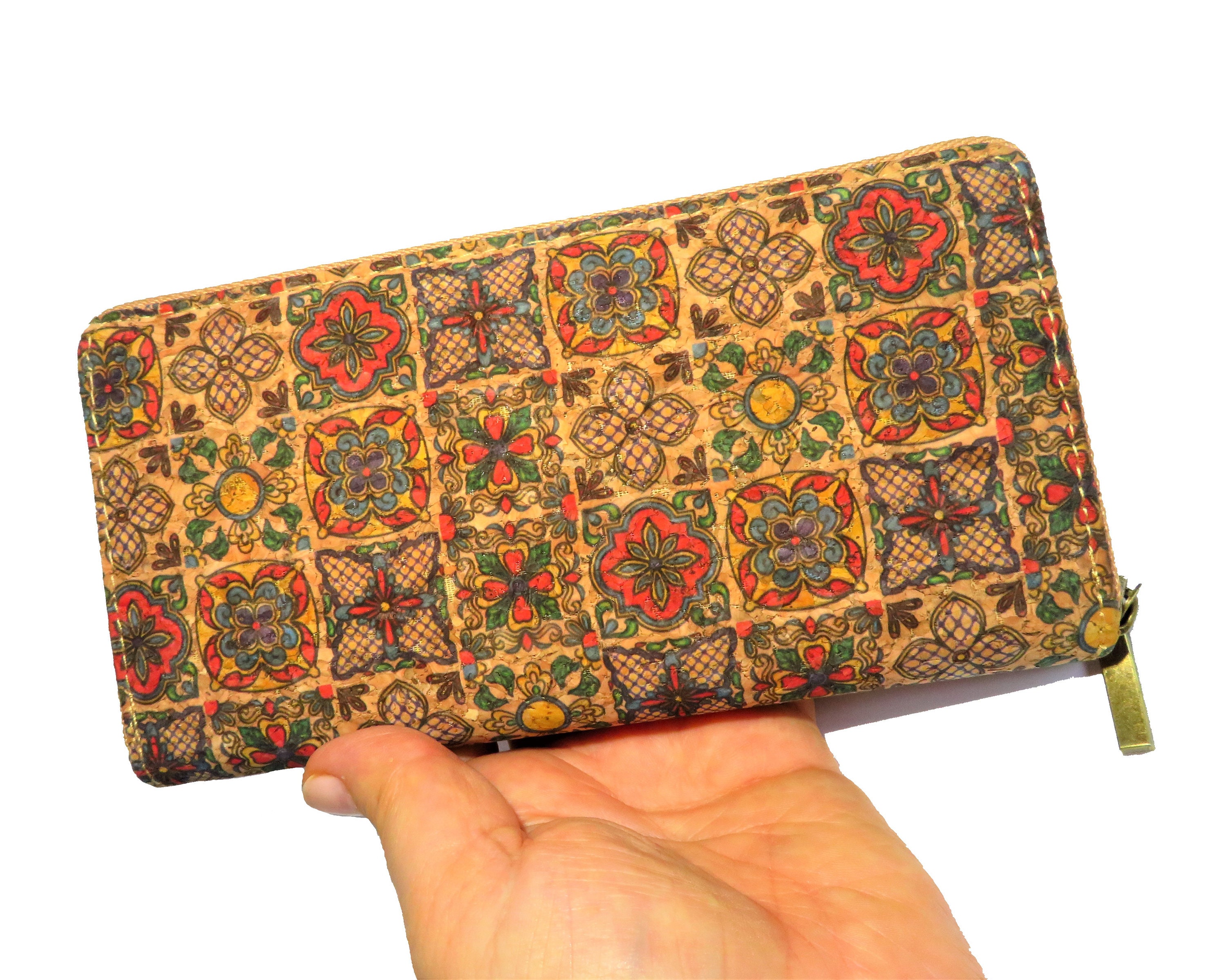 ビーガンコルクウォレット - レディースウォレット - コルクウォレット - ビーガンコインウォレット - 財布 ビーガン - ビーガンギフト - バッグ レディース (Bo219)