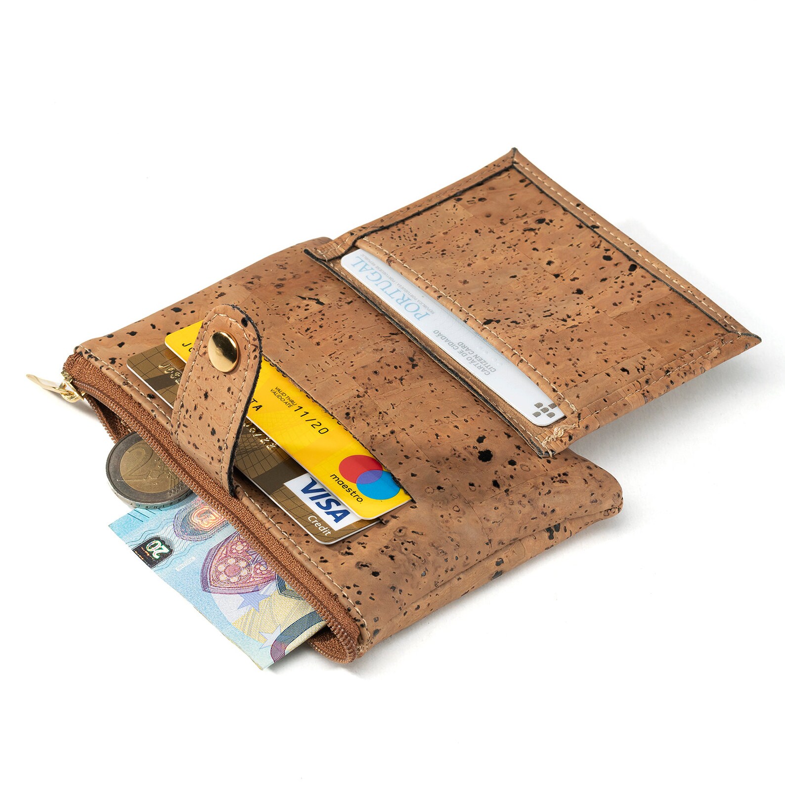 Cork wallet Made in Portugal High quality cork wallet Etsy