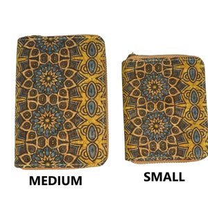 Monedero vegano de corcho - Monedero de corcho para mujer - Monedero de corcho - Monedero vegano - Monedero vegano - Regalo vegano - Bolso de mujer (BO152-BO160)