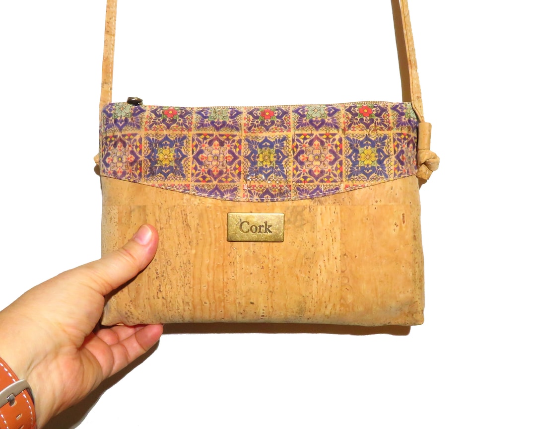 Cork Purse Made in Portugal High Quality Cork Bag Natural - Etsy
