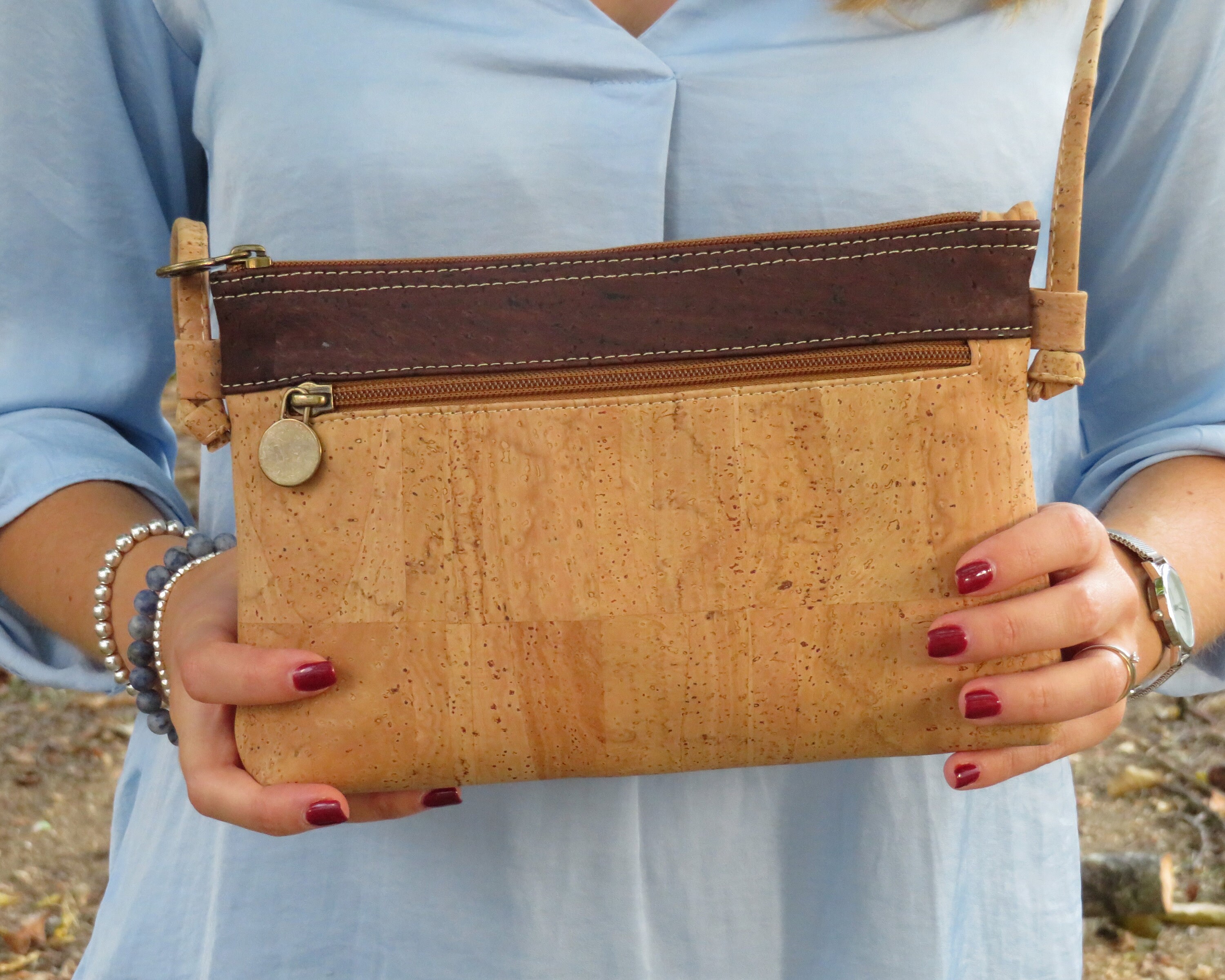 Cork Purse Made in Portugal High quality cork bag Etsy