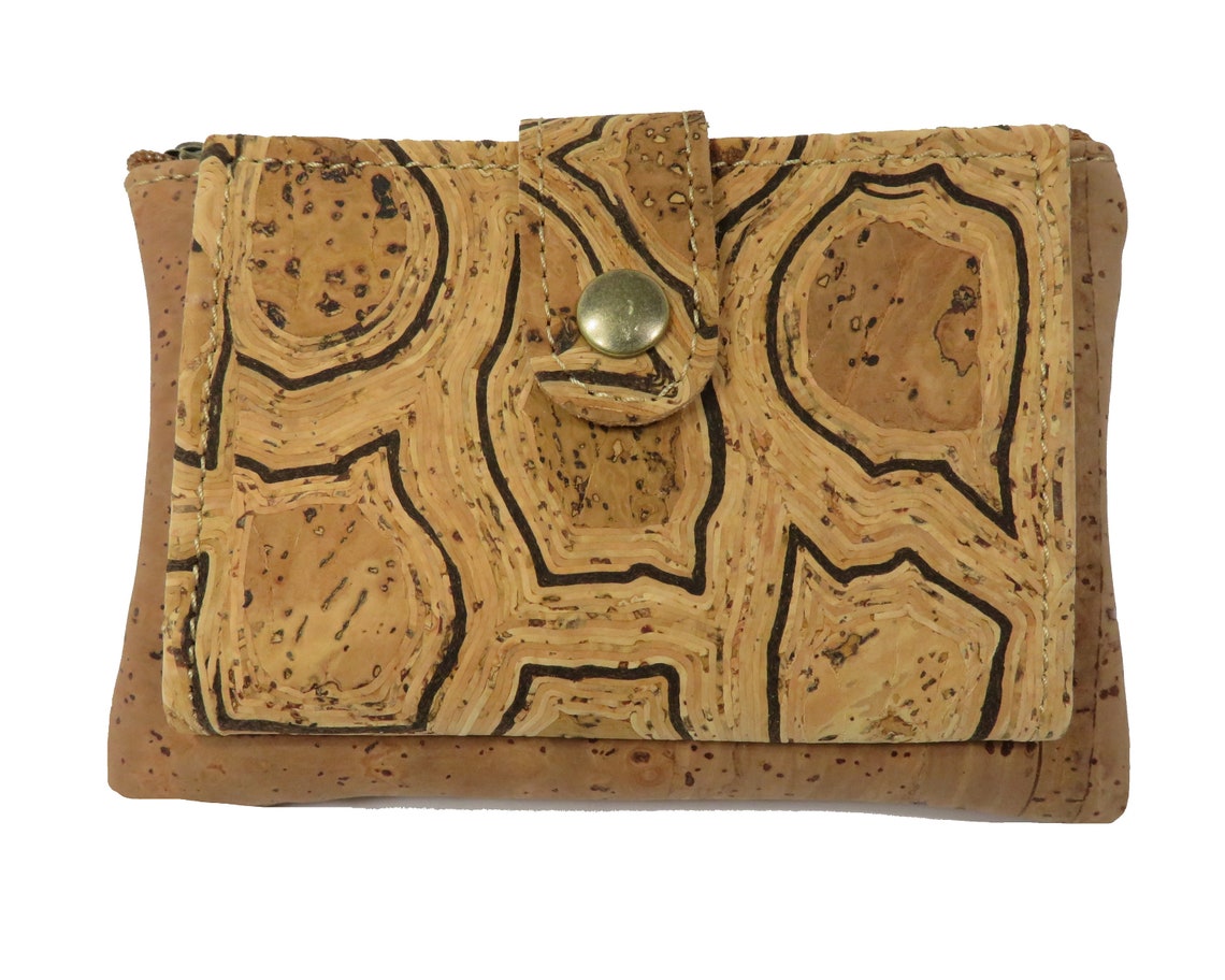 Cork wallet Made in Portugal High quality cork wallet Etsy