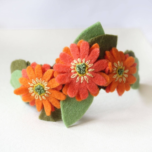 Orange Gerbera Daisy Etsy