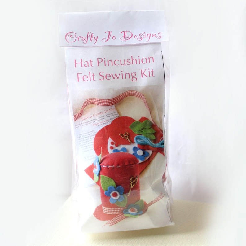 Sew Your Own Pincushion Felt Pincushion Making Kit Make Your Etsy UK
