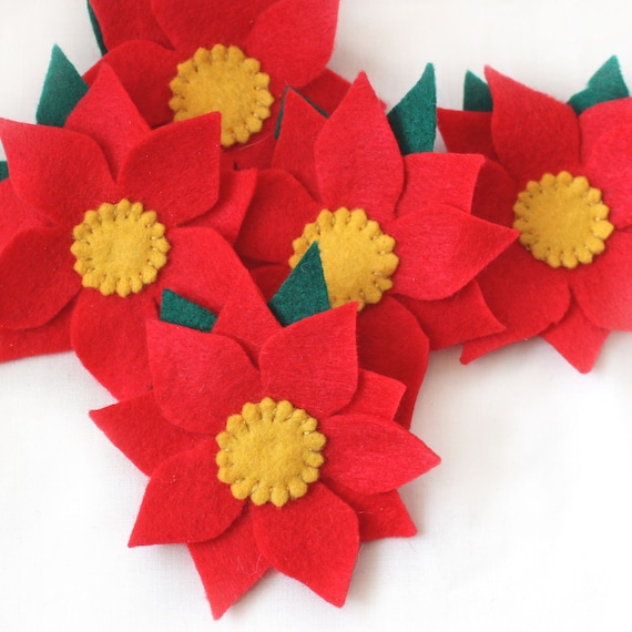 Weihnachten Hund Halsband Blume Filz Weihnachtsstern Kragen Corsage Festliche Mode Hund Und Besitzer Geschenke 3 Zoll Roten Blume