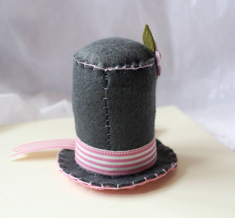 Make Your Own Hat Pincushion DIY Craft Kit Felt Pincushion Sewing Craft Kit Sew Your Own Pincushion Making Kit Seamstress Gift