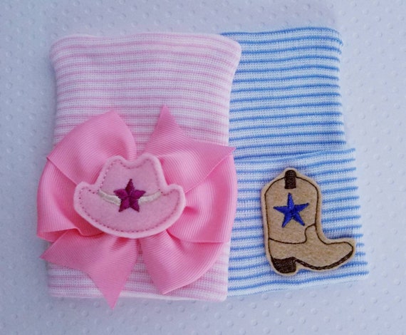 newborn girl cowboy boots
