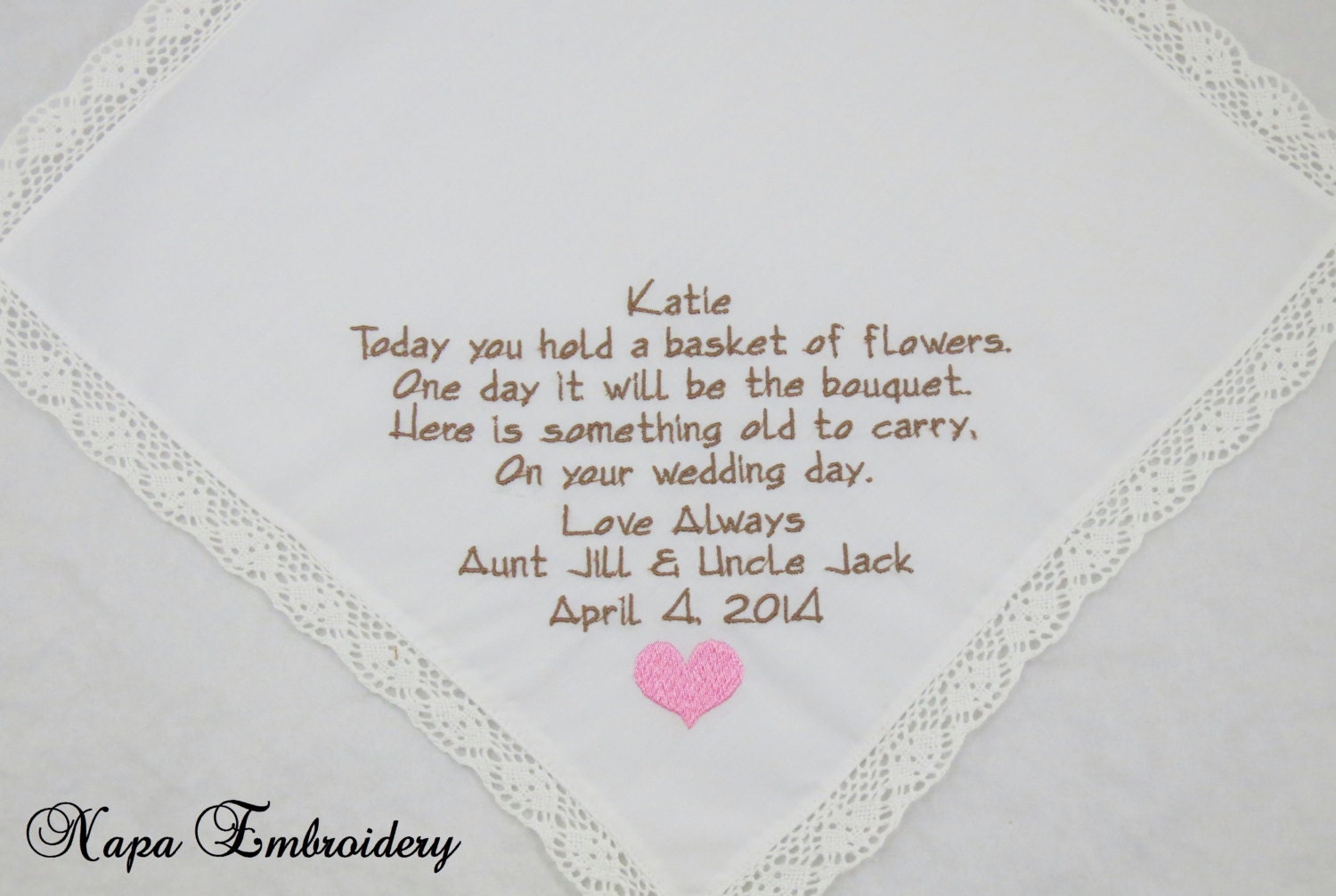 embroidered flower girl handkerchiefs hankerchiefs wedding hankies