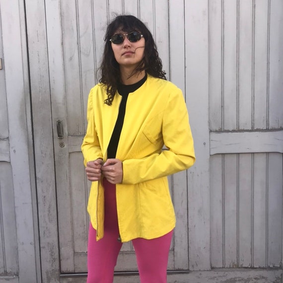 SALE Versace jeans Couture yellow jacket
