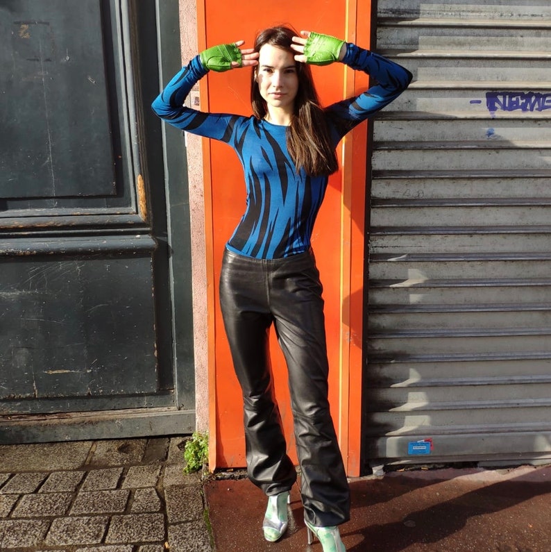 Jitrois Paris Black Leather Pants