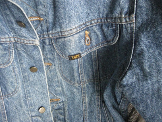 Vintage authentic Lee Riders Jean jacket. Grand A… - image 8