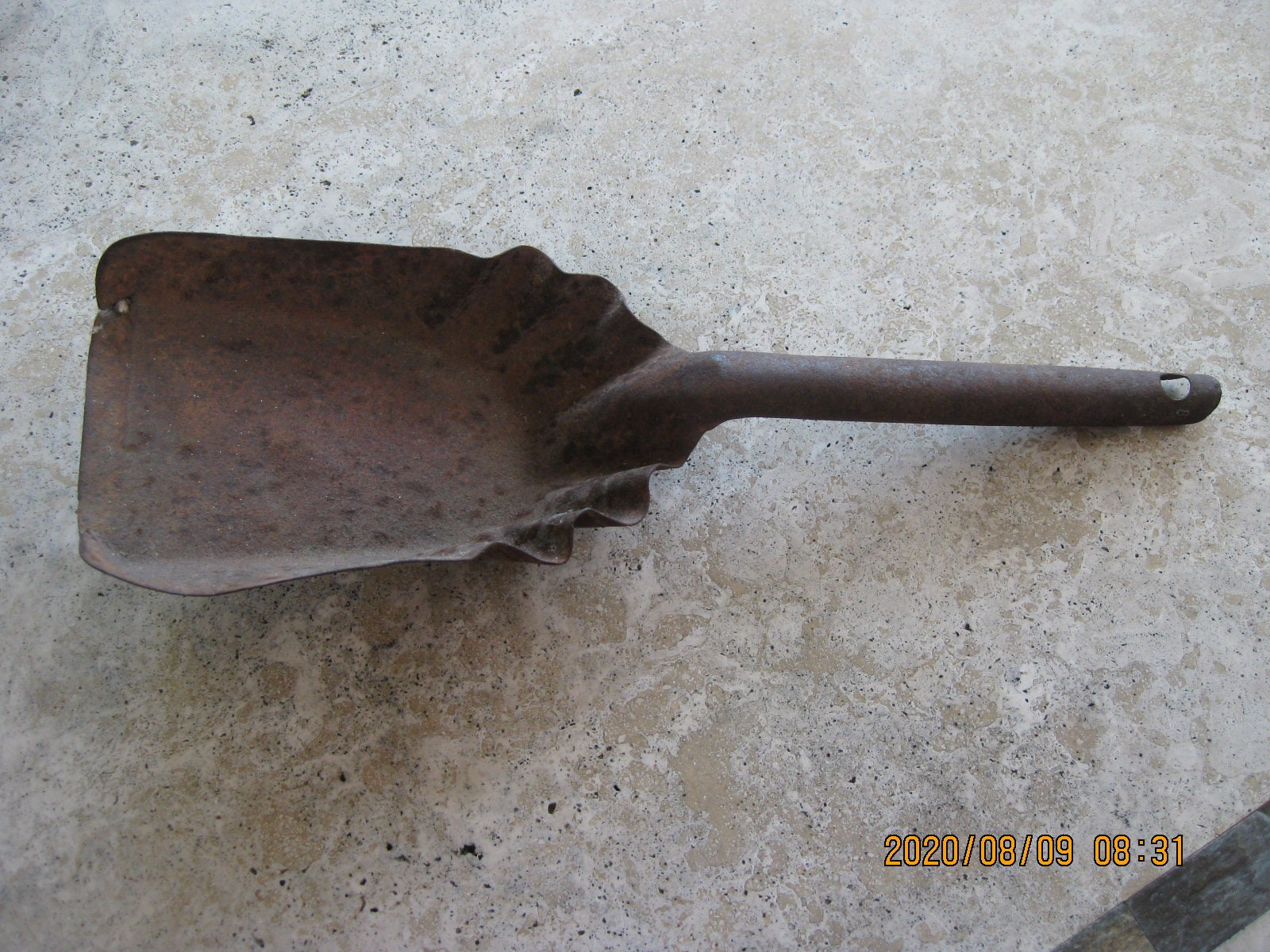 Antique Metal Ash Shovel coal scoop fireplace shovel. 14 1/4 Etsy