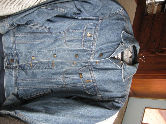 Vintage authentic Lee Riders Jean jacket. Grand A… - image 10