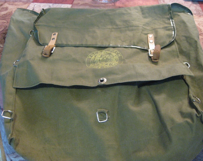 BSA Yucca Pack 530 Heavy Canvas Tote Back Pack Sack Bag W/ - Etsy