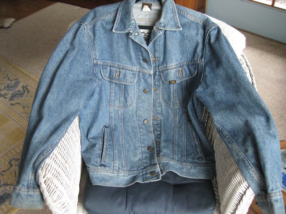 Vintage authentic Lee Riders Jean jacket. Grand A… - image 5