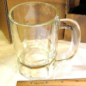 Vintage A&W Root Beer Mug: 1970s Soda Fountain Glass Stein