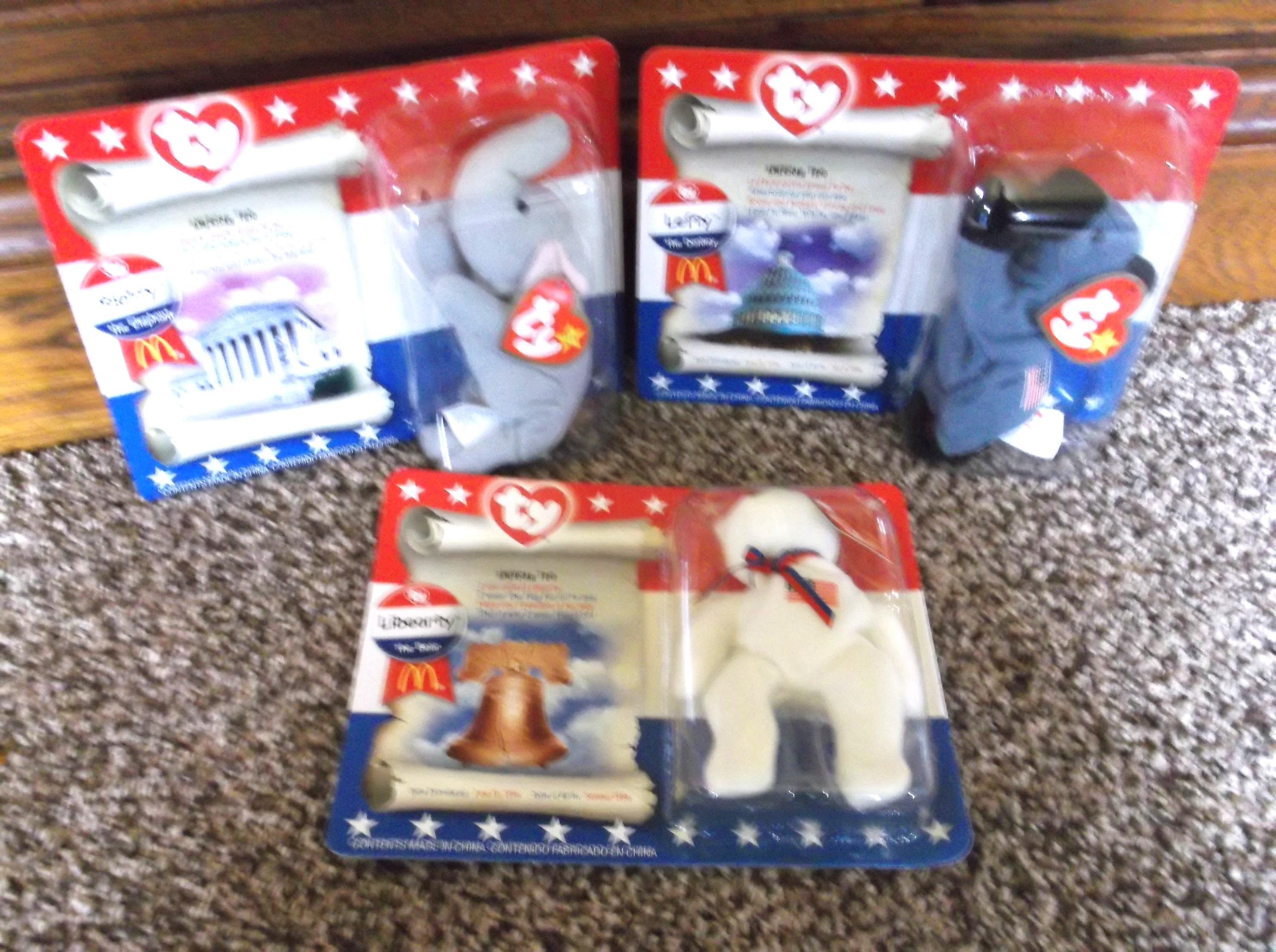 マクドナルド 1996年 ティーニービーニーベイビーズ　ぬいぐるみ 全10体 マクドナルド（ぬいぐるみ）のフリマアイテム一覧