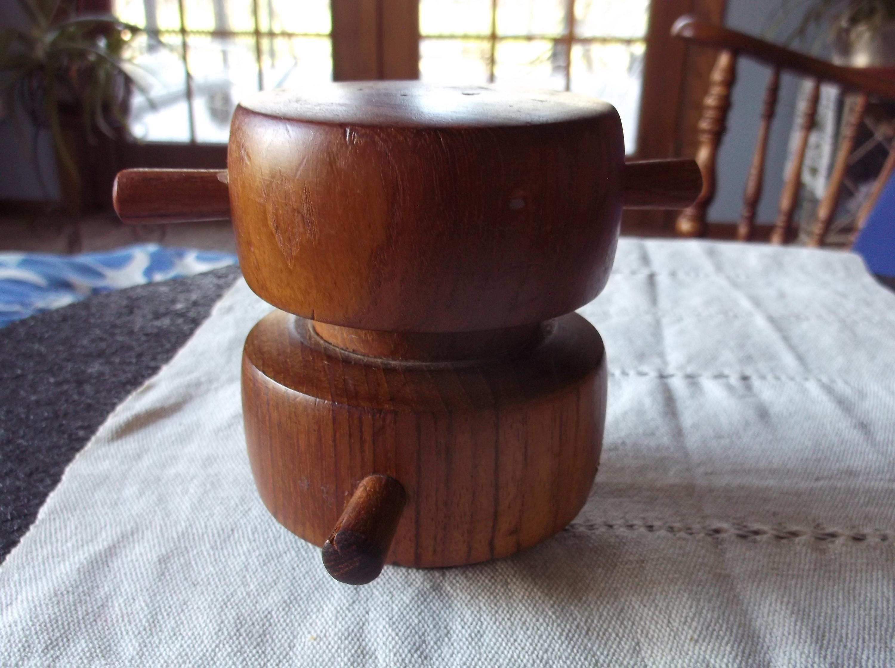 調理器具 Dansk Denmark 19cm VINTAGE Vintage Dansk Denmark Teak Wood Salt and Pepper Mill: Jens