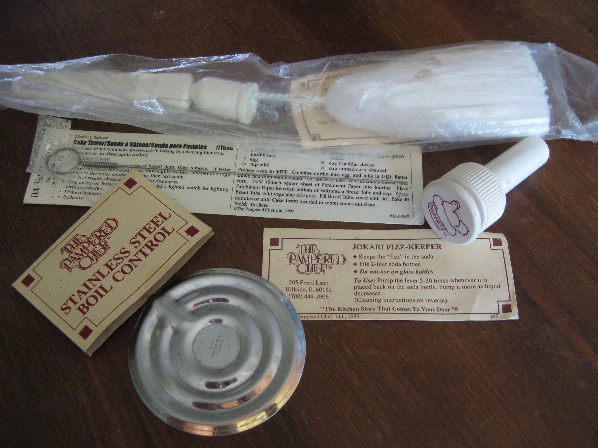 The Pampered Chef, Kitchen, Vintage Pampered Chef Spatulas Cake Tester