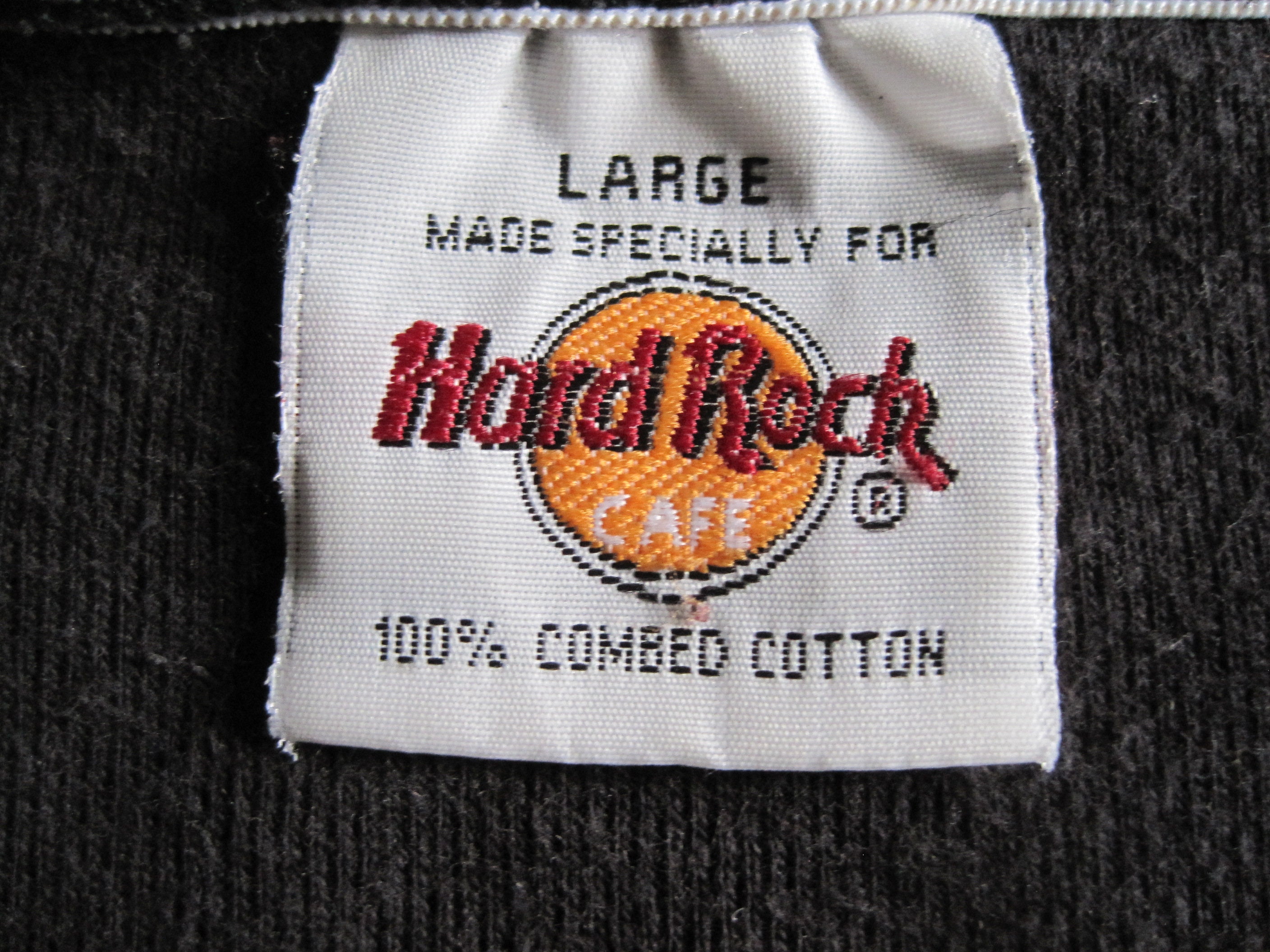 Maglietta vintage dell Hard Rock Cafe Hard Rock Londra Est. 1971. Regno Unito Inghilterra Maglietta per adolescenti unisex. Maglia pullover. Maglia autentica degli anni 90 Etsy Italia
