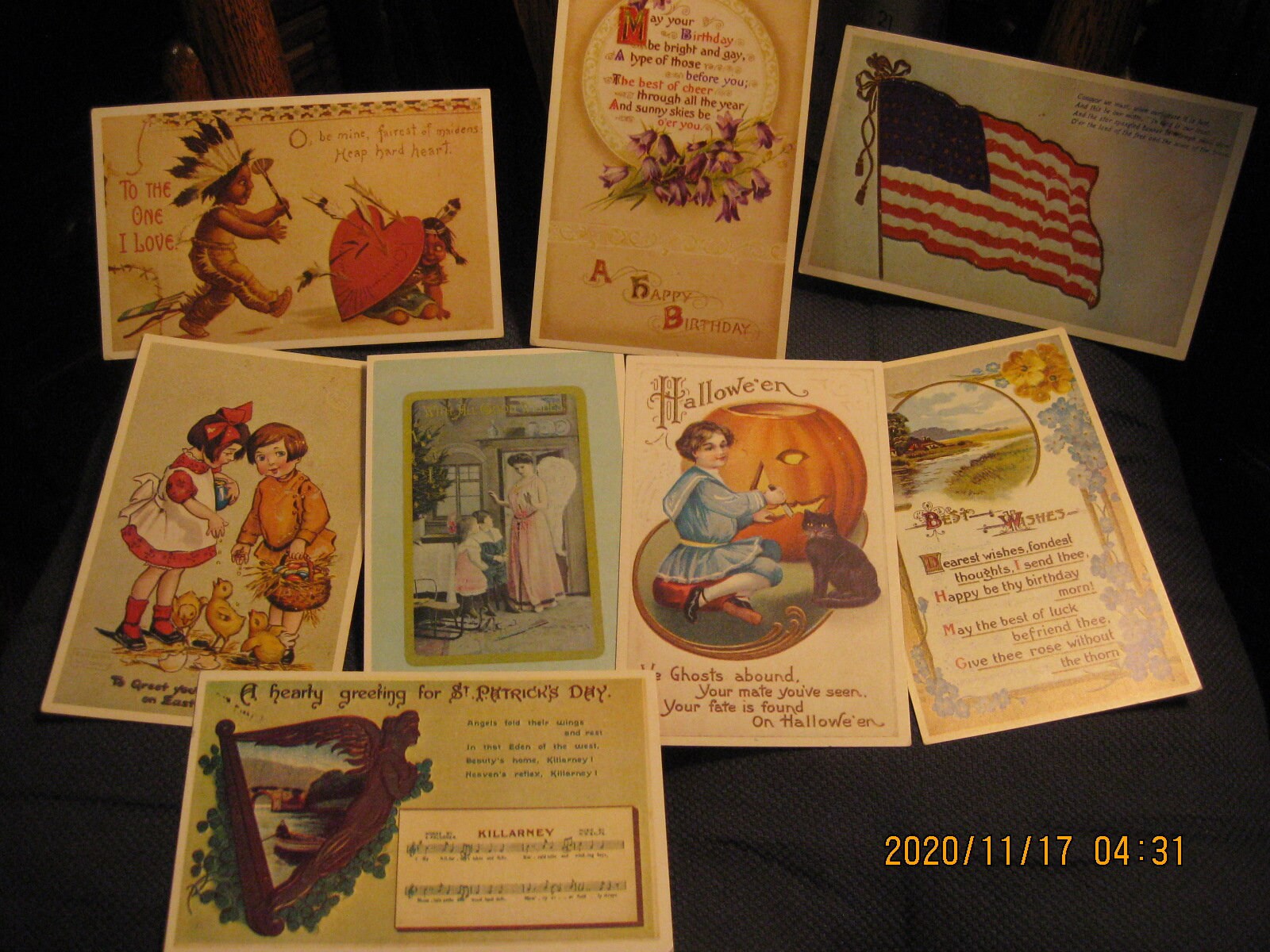 Pack All Occassion Victorian Postcard NEW. Set of 8 Post - Etsy