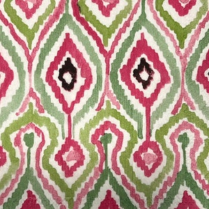 3 Decoupage Paper Cocktail Napkins Caladium Garden Pink and Green