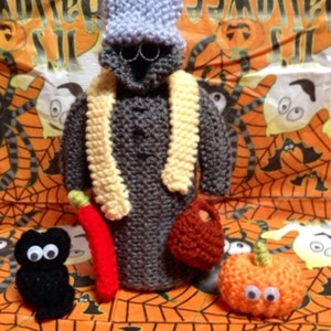 Niewidzialny Człowiek - Dzianina - Halloween - Nowość - Dekoracje na Halloween