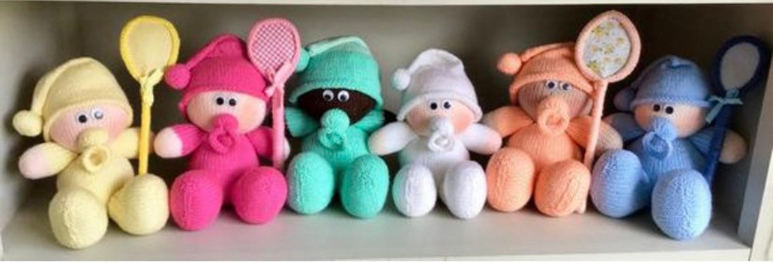 Small Pom Pom Baby Blanket & Knitted Baby Bundle Gift Set Etsy