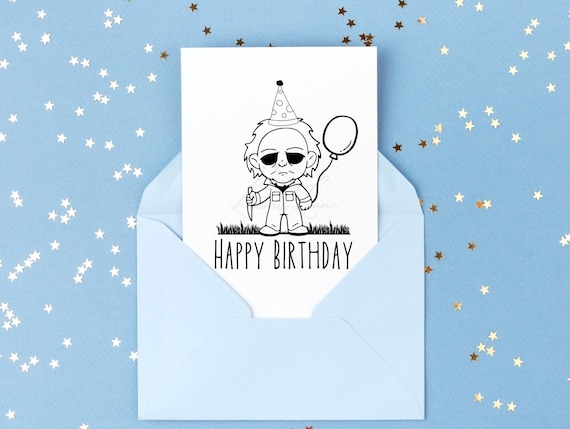 Happy Birthday Horror - Etsy
