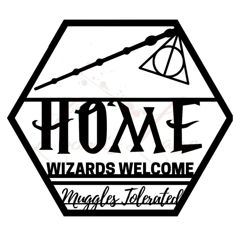 Wizard Home Sign Laser Image - Etsy