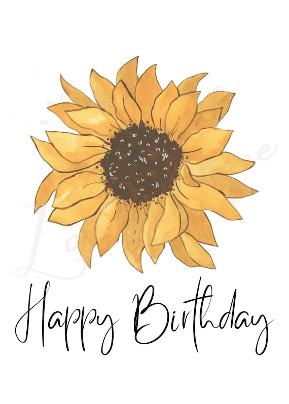 Twizler Geburtstagskarte Für Kindermädchen – Sonnenblumen-Design, 15,5x15,5 Cm, Mit Umschlag, Innen Blanko