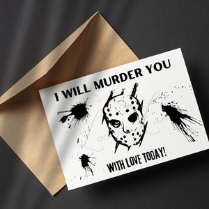 Jason Voorhees Card Design