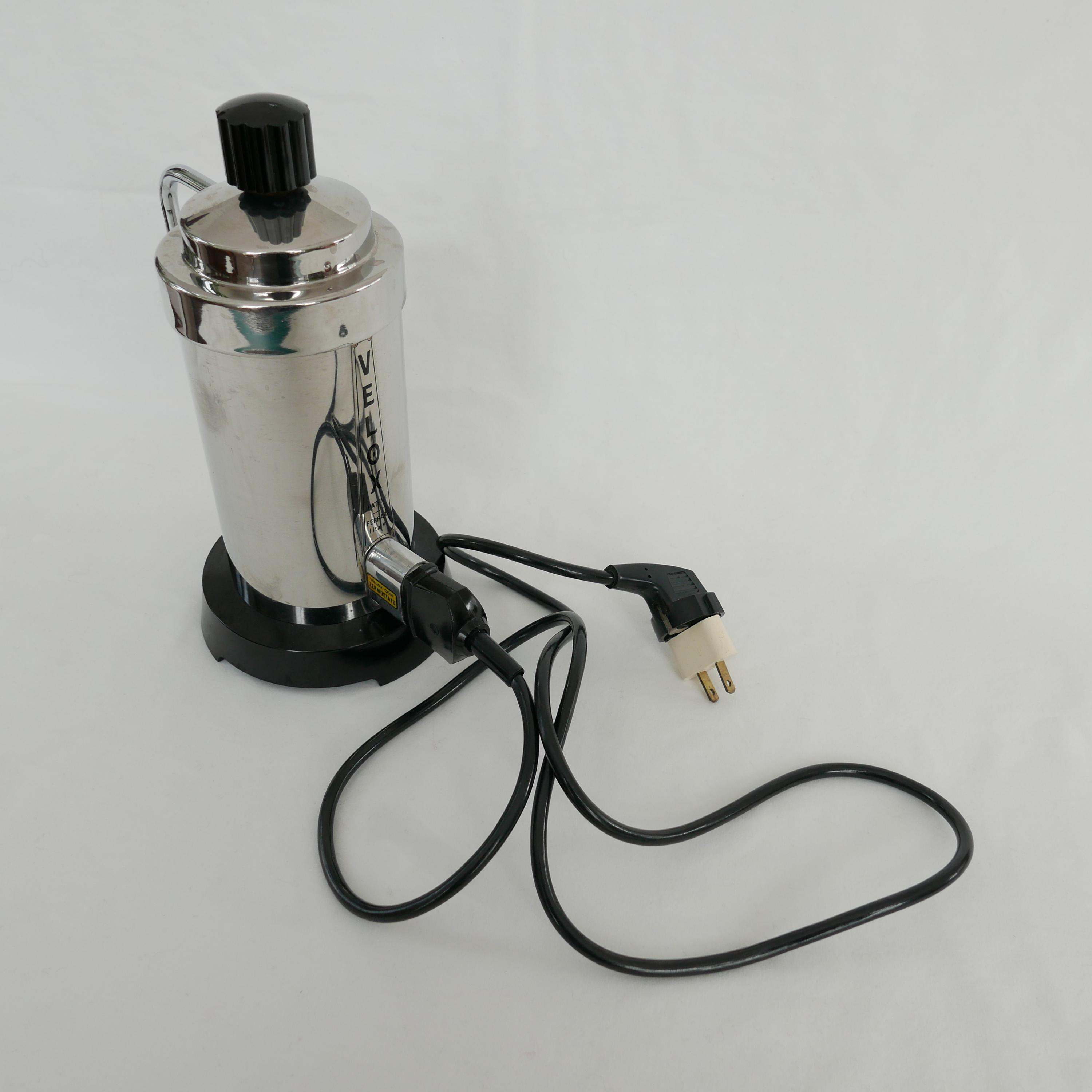 Vintage Large Velox Electric Espresso Coffee Maker by Ferrara - 6