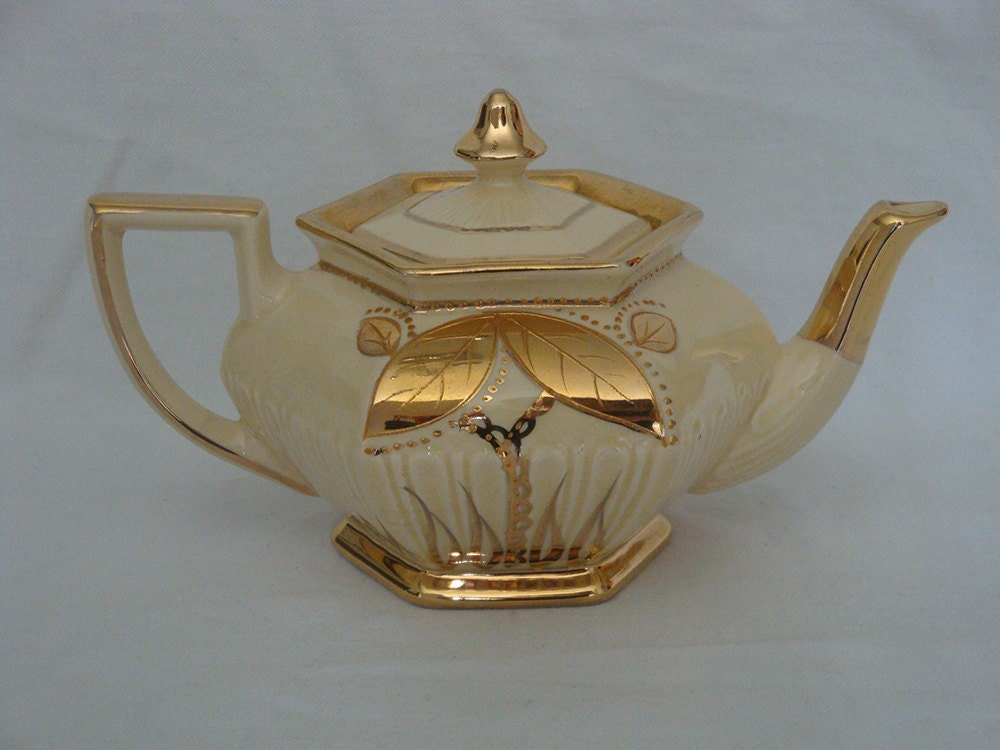 Vintage Arthur Wood Teapot 1058 England Etsy