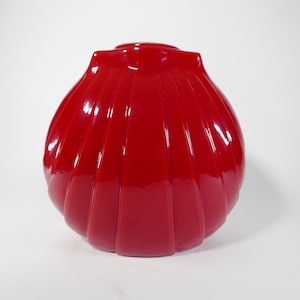 Vintage Large Cambridge Glass Company Red Glass Vase
