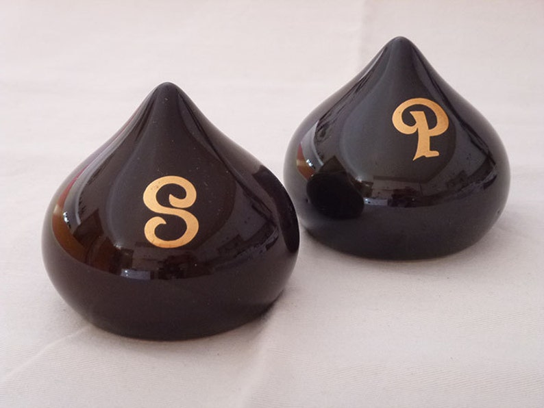 Vintage Hershey Kisses Chocolate Salt and Pepper Shakers Etsy