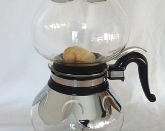 Vintage Silex Pyrex Vacuum Coffee Maker - 8 Cups - UW-8