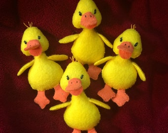 Felt Pocket Duckling