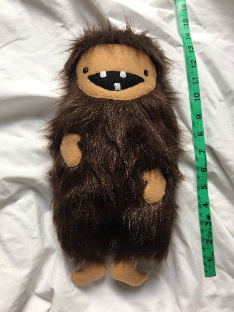 Bigfoot Bestie Plush Doll Etsy