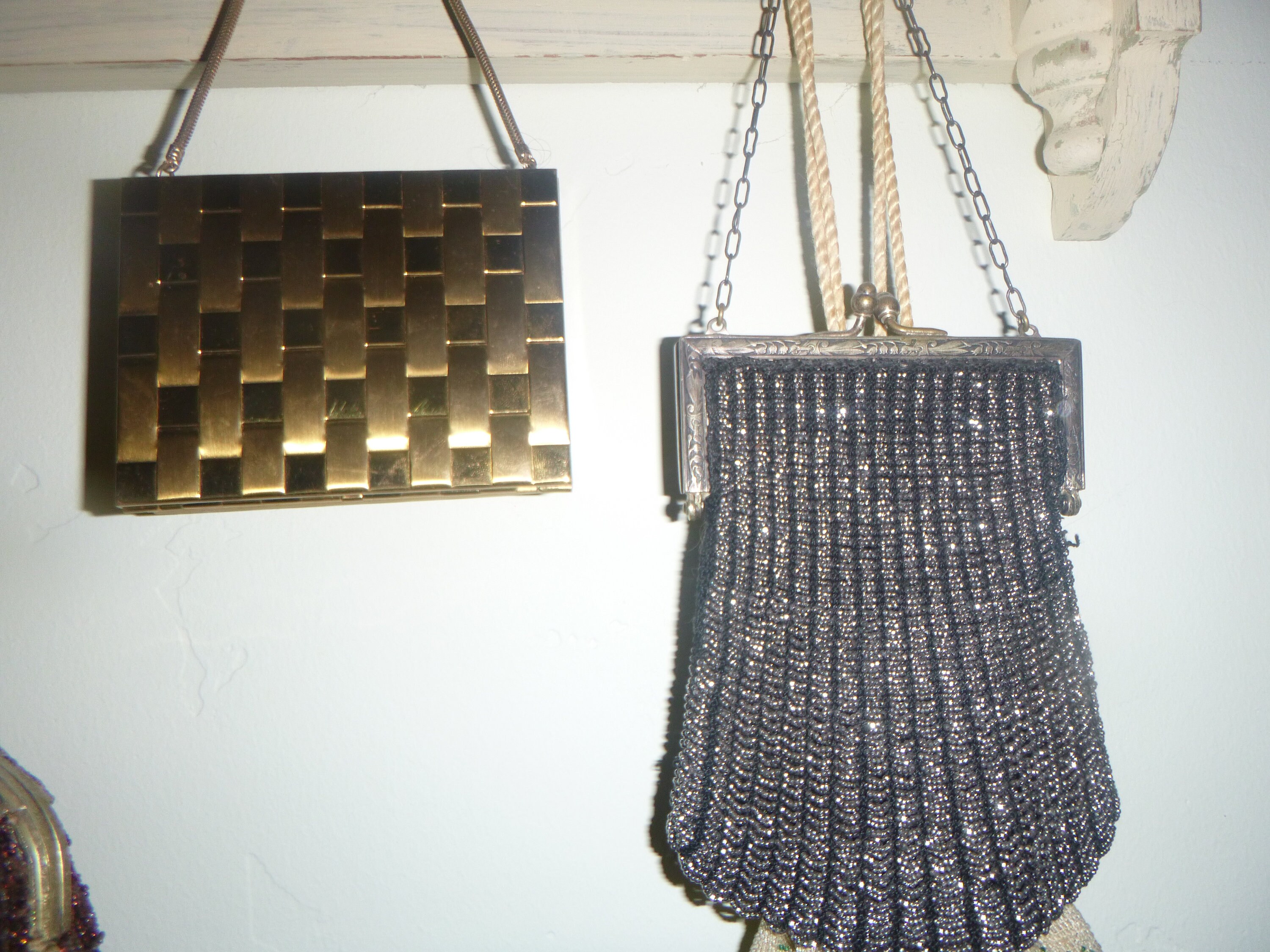Antique Gold Purse Chain Metal Shoulder Handbag Strap, Replacement Handle  Chain, Metal Bag Chain Strap JS149 