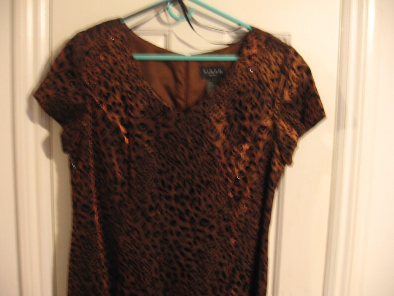 Copper Dress Size 14