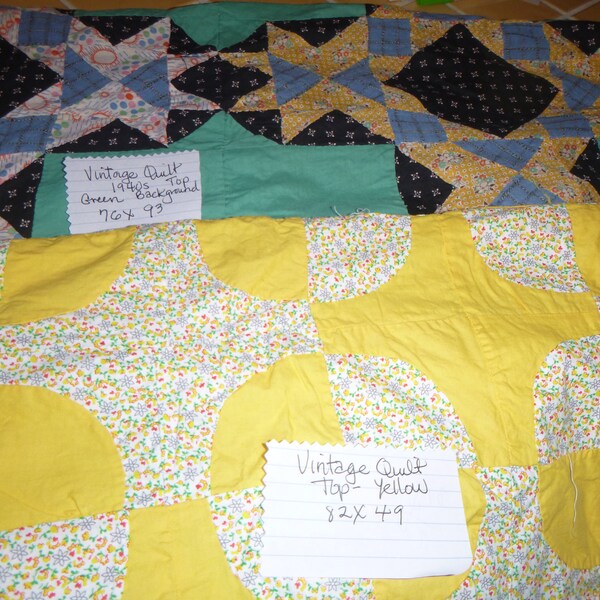 Quilt Tops Etsy