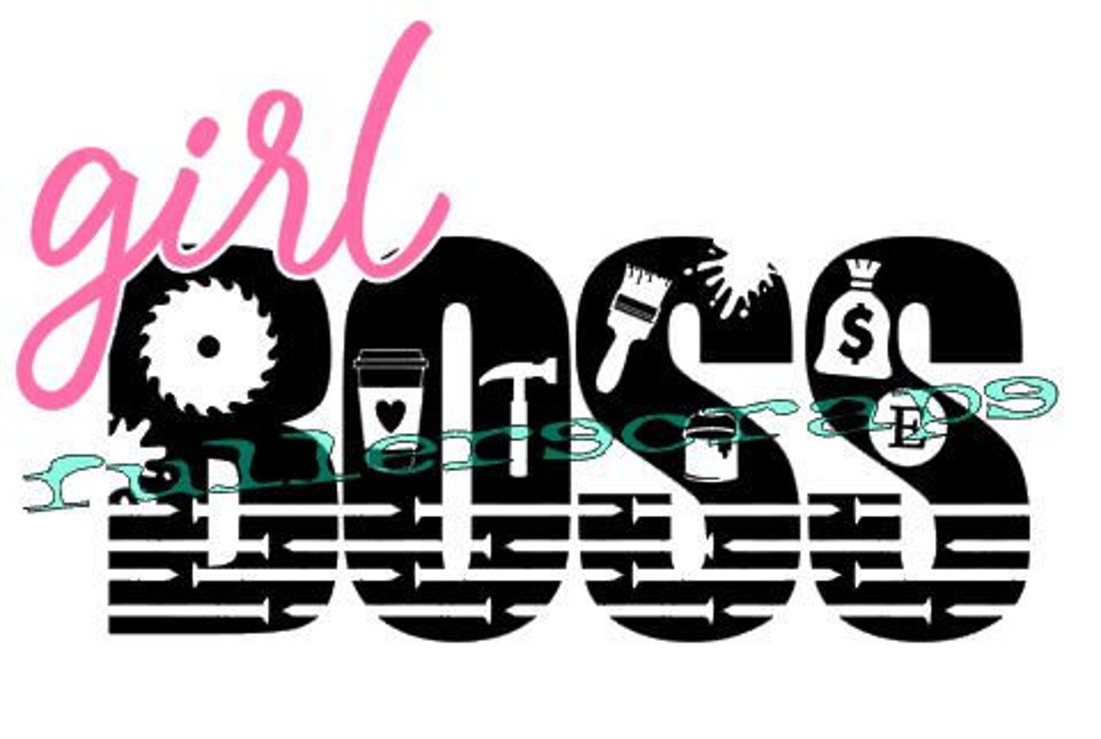 Girl Boss Svg Girl Boss Lady Boss Svg Lady Boss Girl Boss Etsy