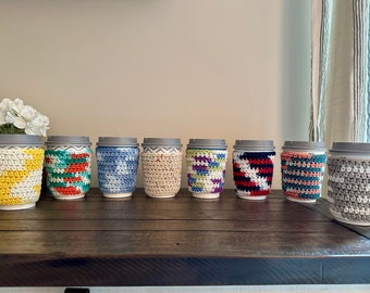 Crochet Coffee Cup Sleeves