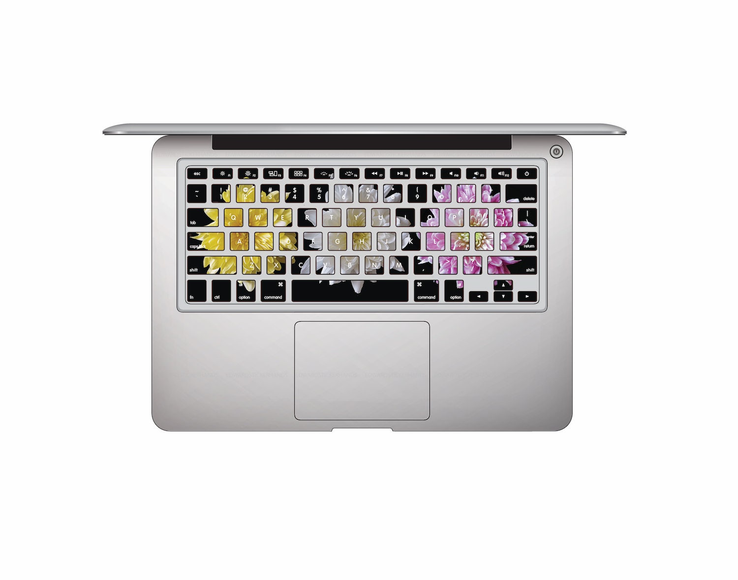 MacBook Keyboard Decal Stickers -three Chrysanthemums Pattern! - Etsy