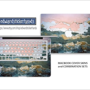 MacBook Cover Skin and Combination Sets - Abstract Decay Pattern!