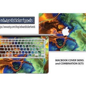 MacBook Cover Skin and Combination Sets -  Abstract Ink v.1 Pattern!
