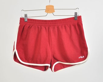 Vintage 90's FILA shorts in maroon